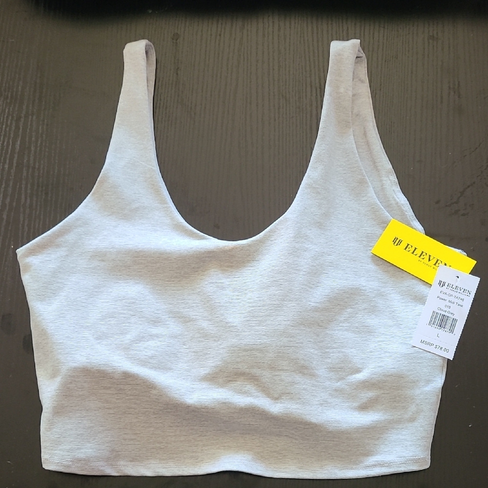 Eleven by Venus Williams Cloud Grey Midi Tank